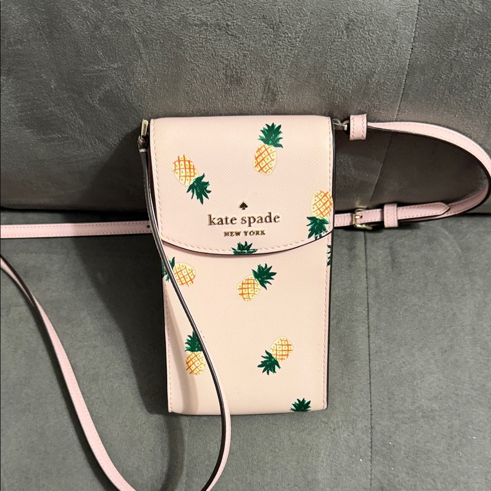 Kate Spade Light Pink Pineapple Crossbody Bag